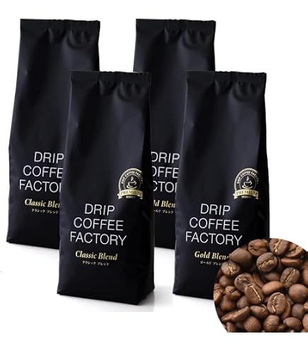 Amazon | ドリップコーヒーファクトリー ゴールドブレンド コーヒー 粉