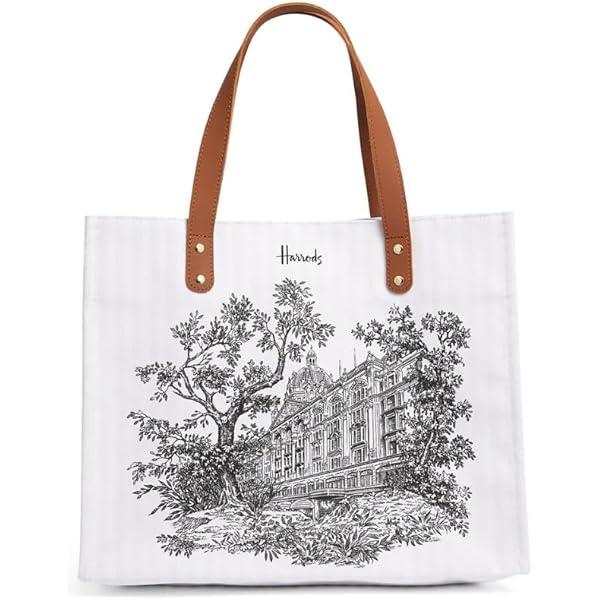 Amazon | [Harrods] ハロッズ PVC ショルダーバッグ トートバッグ