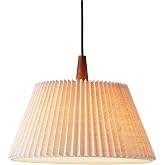 インターフォルム ペンダントライト LT-4179 ウスヴァ LED電球付 北欧 シンプル ウッド ファブリックセード
