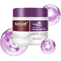 Amazon | Karseell カラープロテクト ブラウンヘアマスク 色持ちと修復