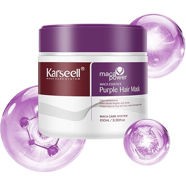 Amazon | Karseell カラープロテクト レッドヘアマスク 色持ちと修復の