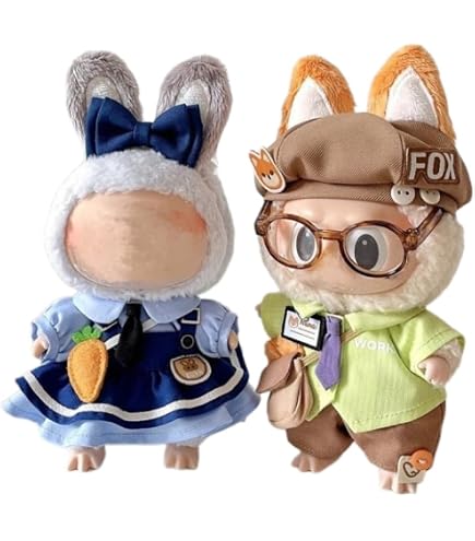 Amazon.co.jp: For Labubu 服 セット ぬいぐるみ用 ミニ ラブブ4代目