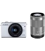 Amazon | Canon ミラーレス一眼カメラ EOS Kiss M2 ダブルズーム