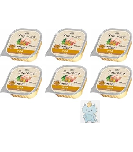 Amazon | ニュートロ シュプレモ 子犬用 トレイ 100g×6個(まとめ買い