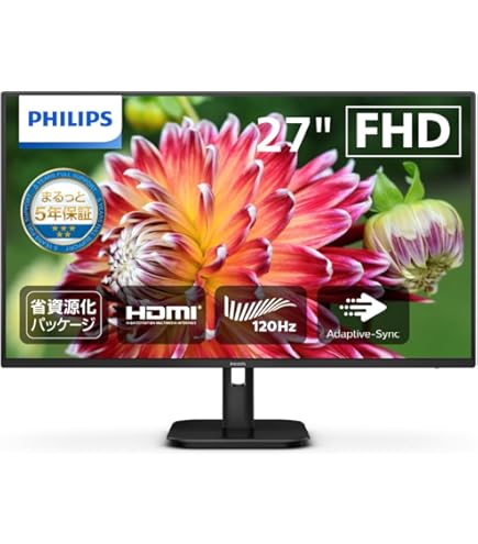 Amazon.co.jp: PHILIPS 液晶ディスプレイ・PCモニター 272E2F/11 (27