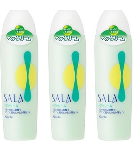 【まとめ買い】サラ　ヘアクリーム等 Amazon.co.jp: 【まとめ買い】 サラ (SALA) ヘアクリーム 3個セット