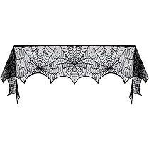 【最終値下】蜘蛛魔女装飾具 accessory6点set(定価25000円) Amazon | ハロウィン マントルスカーフ 蜘蛛の巣 レース マントル