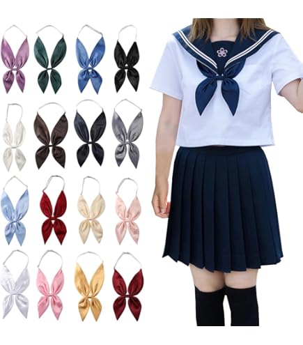 Amazon.co.jp: コスプレ衣装北星学園女子 指定リボン&校章バッジ 小  