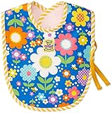 KILLY EDNA(キリーエドナ) ラウンドビブ(ギフトボックス入り)・ポップンフラワー(ブルー)