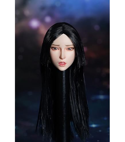 Amazon | 1/6ヘッドカービング 美人フィギュアヘッド 女の子ヘッド
