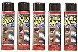 Flex SealスプレーRubberシーラントコーティング、14-oz、ブラック 5 Pack(14 Ounce)
