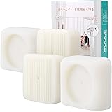 WOOCE ウォールセーバー ベビーゲート ペットゲート用 壁保護 パッド バリアードア 滑り止めパッド 食品等級シリコーン製【4個 セット】最新型