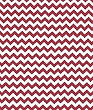 SheetWorld Crib / Toddler Sheet - Red Chevron Zigzag - Made In USA by sheetworld [並行輸入品]