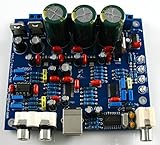 Newone LJM CS8416+ CS4398 デコーダ DACボード（USB+同軸DAC192K/24bitのボード）AC12V-0-AC12V