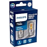 フィリップス ポジションランプ LED T10 6000K 270ルーメン 2個入り 3年保証 車検対応 PHILIPS Pro6000 11961U60CXX2