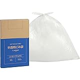 by Amazon ごみ袋 半透明 シャカシャカタイプ 90L 100枚