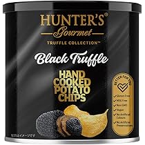 Amazon.co.jp: ハンター ポテトチップス 黒トリュフ風味 40g×12個 