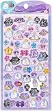 シール 可愛い 3D立体シー ル ごほうびシール DIY用 携帯電話飾り用 手帳用 ご褒美シー ル キラキラな 女の子 デコシー ル 手芸用品 (カラー E, 1個)