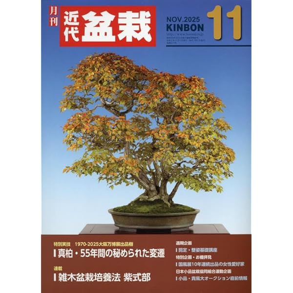 Amazon.co.jp: 盆栽世界 2025年 10 月号 [雑誌] : 本