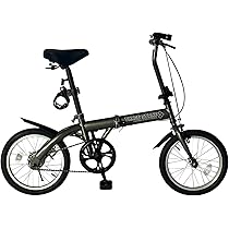 Amazon.co.jp: AIJYU CYCLE 折りたたみ自転車 16インチ ミニベロ
