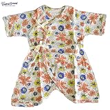 オーシャンアンドグラウンド｜ベビーコンビ肌着｜Flower Note｜ピンク