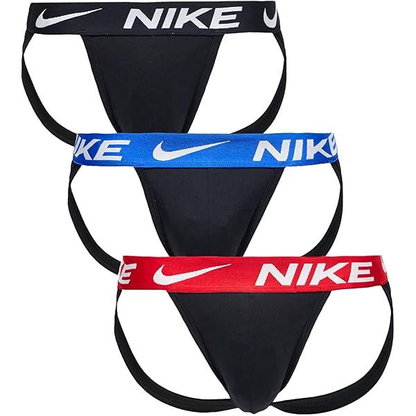 Amazon | Calvin Klein Men's Micro Stretch 3-Pack Jock Strap, Black