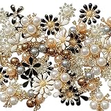[N D] 80個 チャーム フラワー 合金ペンダント 花型 アクセサリーパーツ ジュエリー用 DIY ハンドメイド 手芸材料 手作り素材 クラフト用品