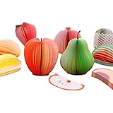 [シェル・フォレスト] フルーツメモ帳 立体 3D 盛り合わせ 網ネット付 10種類セット