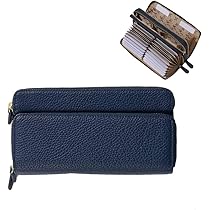 ネイビー 長財布一目瞭然3層ウォレットChiocciola/キオッチョラ 一目瞭然ウォレット三層 リニューアルモデル 一目瞭然カード