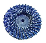 Shark 73764 2インチジルコニアRolock Miniフラップディスク、grit-80、5 - Pack