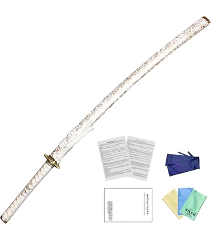 Amazon.co.jp: 摸造刀 美術刀 白金雲【はくきんうん】 大刀 : ホーム