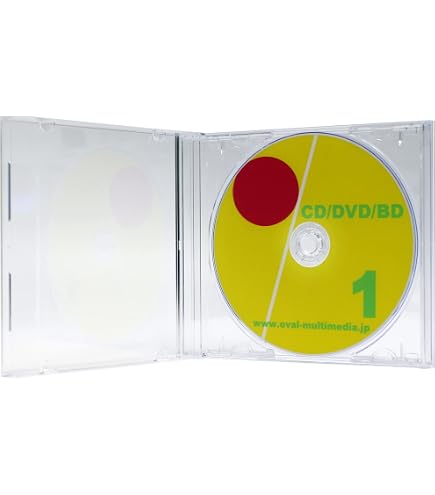 Amazon.co.jp: 日本製 (MIJシリーズ) CDケース 本体のみ