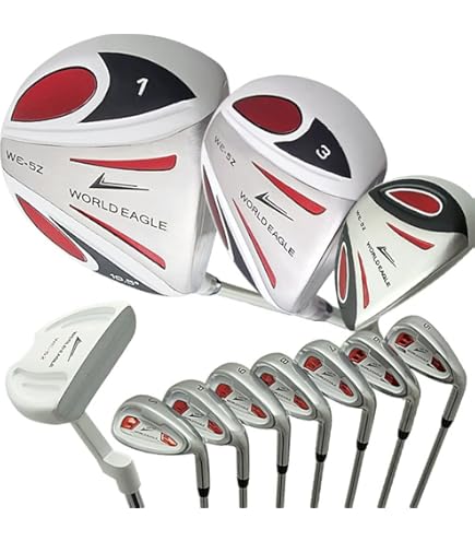Amazon.co.jp: WORLD EAGLE F-01α クロス クラブセット 11本 右用/R