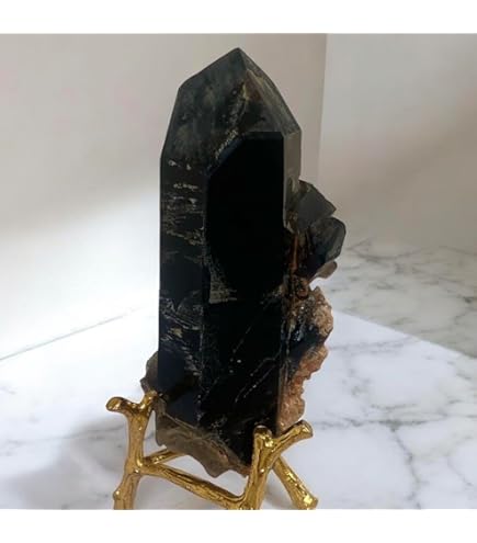 Amazon | 【東海物産】モリオン原石 黒水晶 チベット産 厄払い