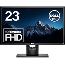 Amazon.co.jp: 【整備済み品】 Dell 23インチワイド 液晶モニター 