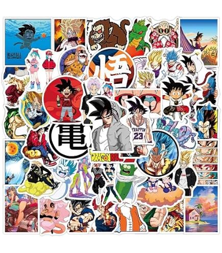 Amazon.co.jp: For ドラゴンボール ステッカー 50枚セット かわいい 