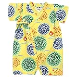 ミキハウス ホットビスケッツ (MIKIHOUSE HOT BISCUITS) 甚平オール 72-7504-975 S(1-3歳)cm 黄