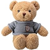 テディベア人形ドレッシングクマぬいぐるみかわいいぬいぐるみホリデーギフ (50cm)年齢に適した6+