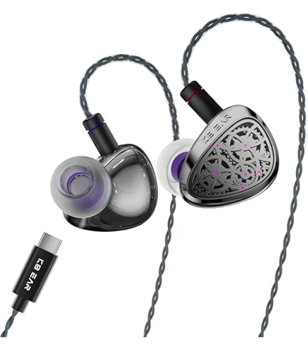 Amazon.co.jp: Linsoul HarmonicDyne Zeus Elite有線オーバーイヤー