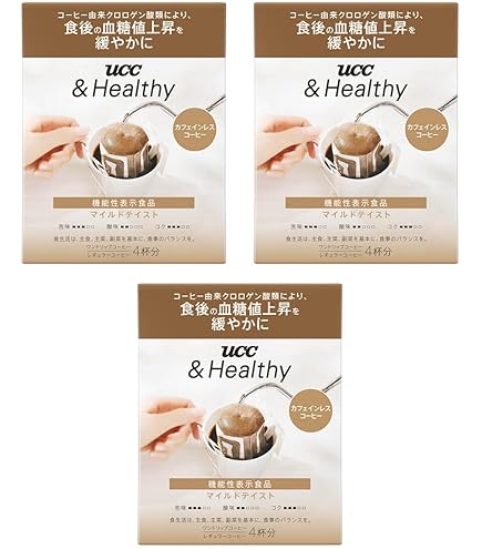 Amazon.co.jp: UCC &Healthy ドリップコーヒー スペシャルブレンド (4