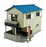 さんけい なつかしのジオラマシリーズ 1/150 民家E ペーパークラフト MP03-107