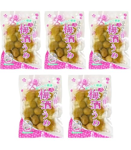 Amazon | 紀州農園 梅酒梅 180g × 2パック シロップ漬 国産梅 | 紀州