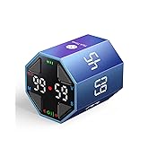Ticktime Pomodoro Timer Cube - Hexagon Magnetic Flip Focus Timer With ...