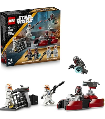 Amazon.co.jp: LEGO Star Wars Mandalorian Battle Pack 75267