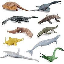 Amazon.co.jp: ミニ海洋動物フィギュア | 10 個のミニ PVC 深海