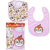 ベビービブ スタイ よだれかけ アンパンマン キッズ 女の子 男の子 ボーイズ ガールズ j-kuz03 ピンク