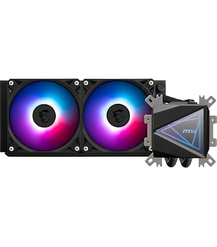 Amazon.co.jp: MSI MAG CORELIQUID 240R - AIO RGB CPU液体クーラー