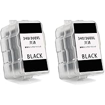PIXUS 360 Black 大容量インクカートリッジ　3個セット Amazon.co.jp: キヤノン 純正 インクカートリッジ ブラック 大