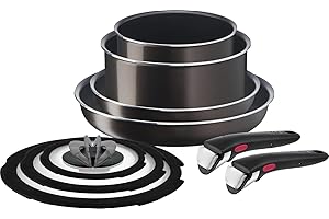 【オンライン限定】 ティファール 取っ手のとれる 鍋 フライパンセット 9点セット ガス火専用 専用取っ手2本付き PFOAなどの有害物質不使用 「インジニオ･ネオ フレンチロースト」 こびりつきにくさ長持ち ブラウン L16699