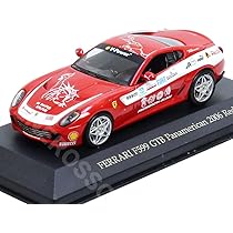 Ferrari トレーラーセット ミニカー2台付き Amazon | DIX 1/43 フェラーリ F599 GTB Panamerican20000